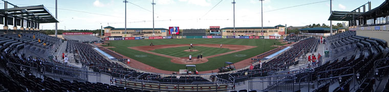 Roger Dean Stadium - Spring Training home of the Marlins