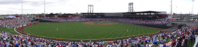 The Cubs' ballpark in Mesa
