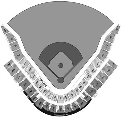 Hohokam Stadium seating diagram