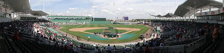 JetBlue Park in Fort Myers during its inaugural Opening Day