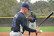 Rays practice in Port Charlotte