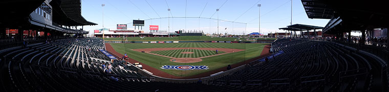 Sloan Park - Spring Training home of the Cubs