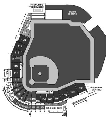 Spectrum Field Clearwater Fl Seating Chart