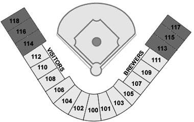 Maryvale Baseball Park Seating Chart