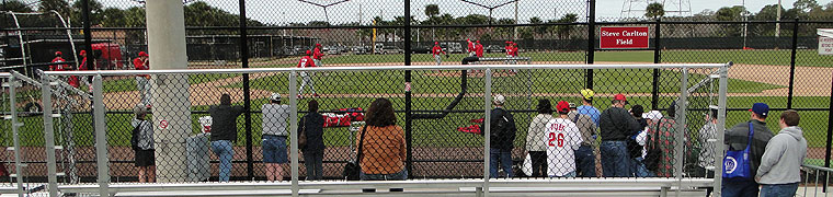 A Phillies practice at the Carpenter Complex in Clearwater