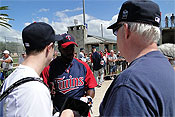 Twins practice in Fort Myers